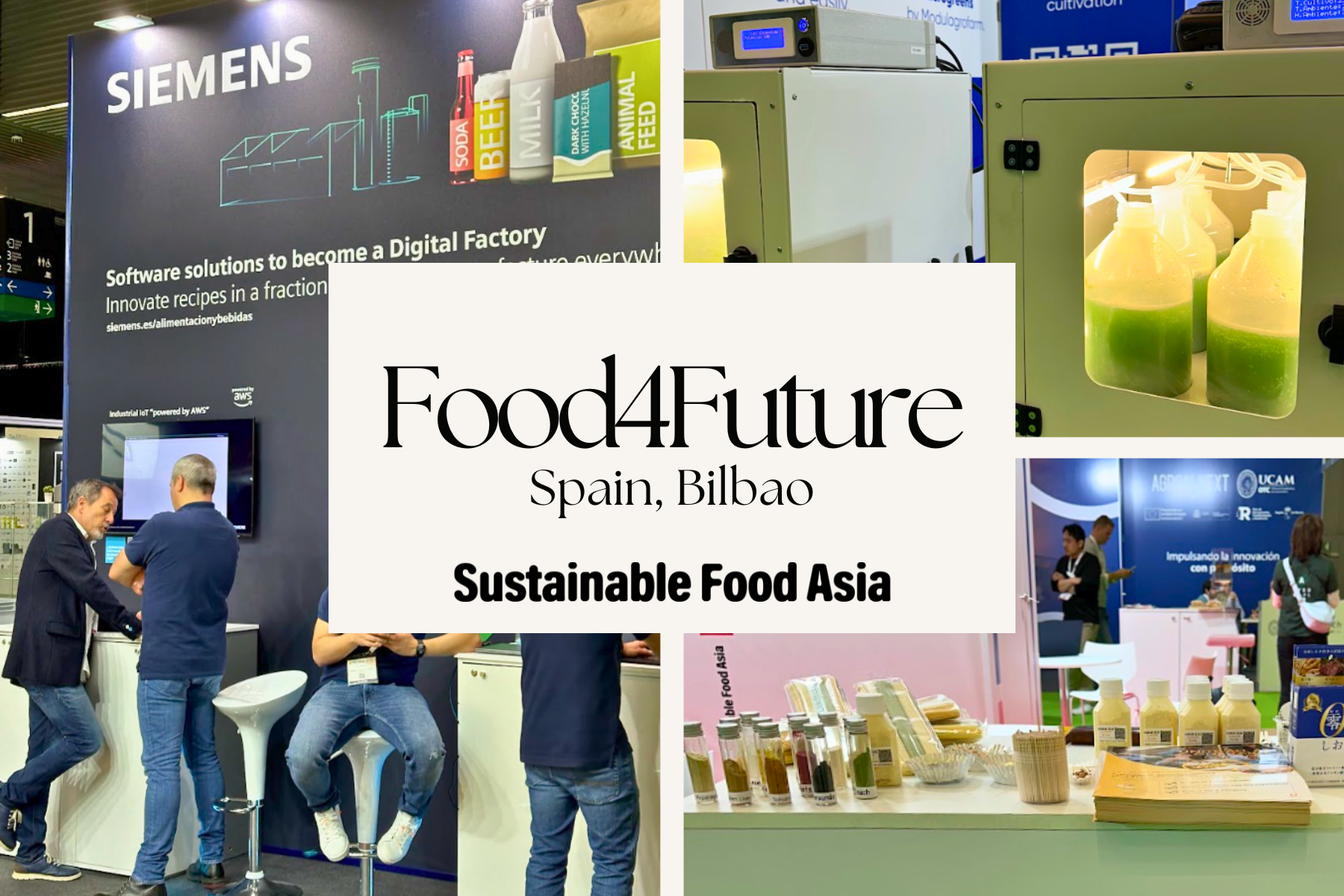 4月16-18日 / スペインのビルバオで開催された「Food 4 Future FOODTECH WORLD SUMMIT」にSFAとして出展しました