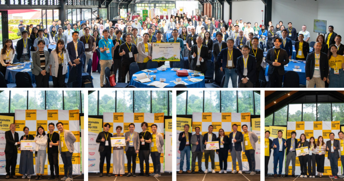 【プレスリリース】アジア発の食の共創イベント「Sustainable Food Camp 2026」をマレーシアで開催。8カ国・地域から多様な企業、投資家、行政関係者等74社143名が集結