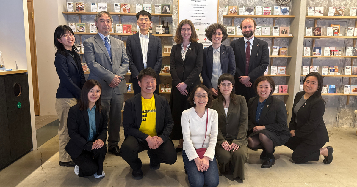 【レポート】英国食品基準庁（Food Standards Agency）CEOがSustainable Food Museumに来訪。日本のフードテック最前線を視察。