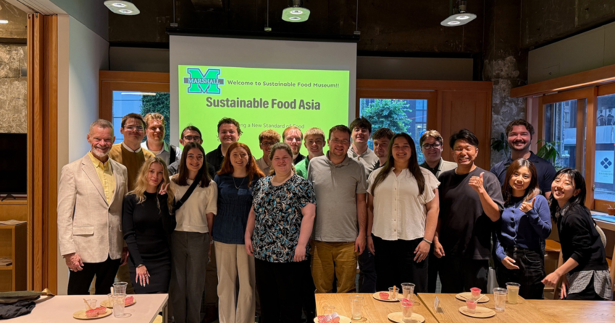【レポート】米国Marshall大学の学生がSustainable Food Museumに来訪。「世界×日本のフードテック」を体感する特別講演を開催。